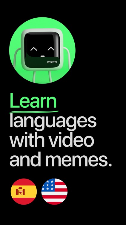 Memo English Language Learning screenshot-0