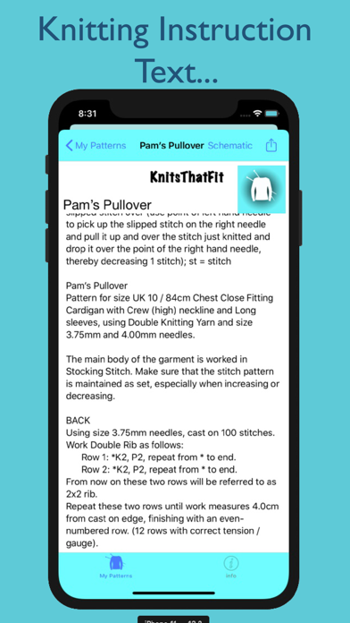 KnitsThatFit Sweaters Premium Screenshot