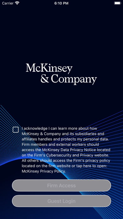 Screenshot #1 pour McKinsey Onsite