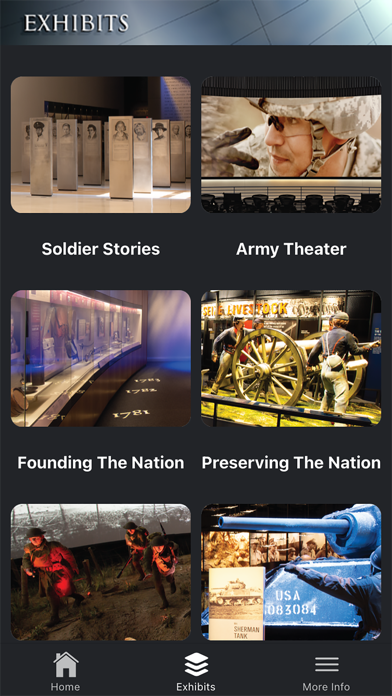 National Museum of U. S. Army Screenshot