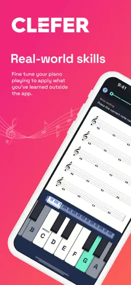 Game screenshot Clefer — Learn to Master Piano mod apk