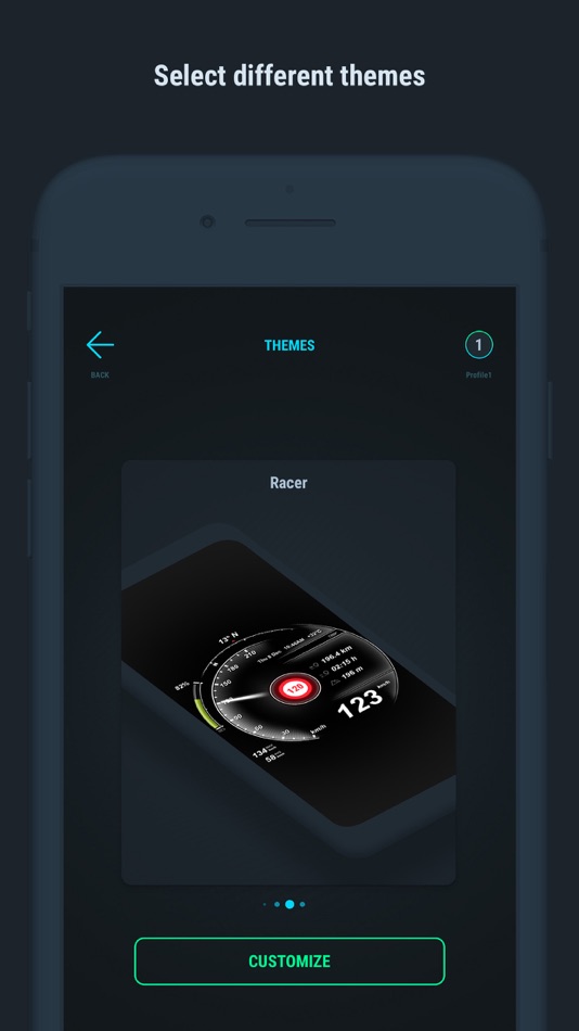 #3. GPS Speedometer + (iOS) 由: Peaksel