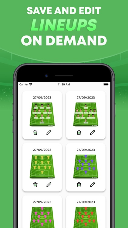 My Lineup - Lineup Builder screenshot-7