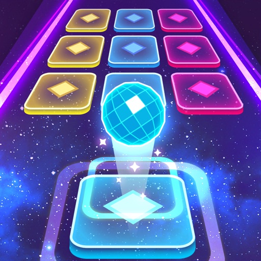 Color Hop 3D - Music Ball Game Icon