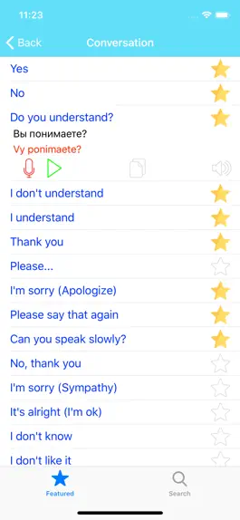 Game screenshot Learn Russian Phrases Lite apk