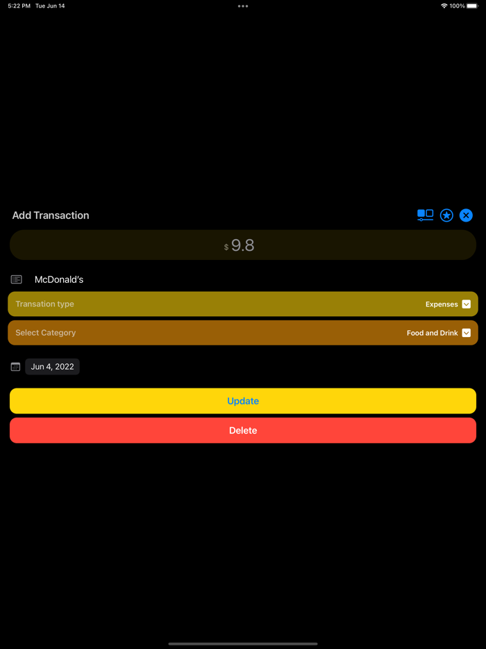 Money Manager and Expense track