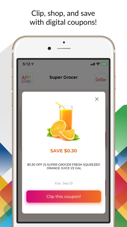 AppCard - Buy. Earn. Redeem.