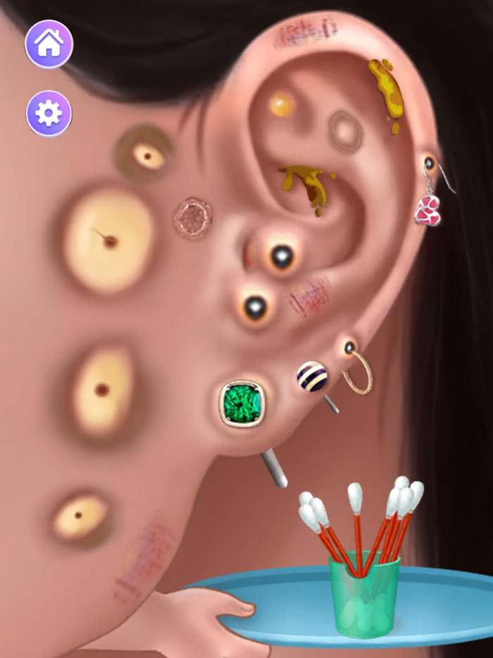 Ear Piercing and Tattoo Games