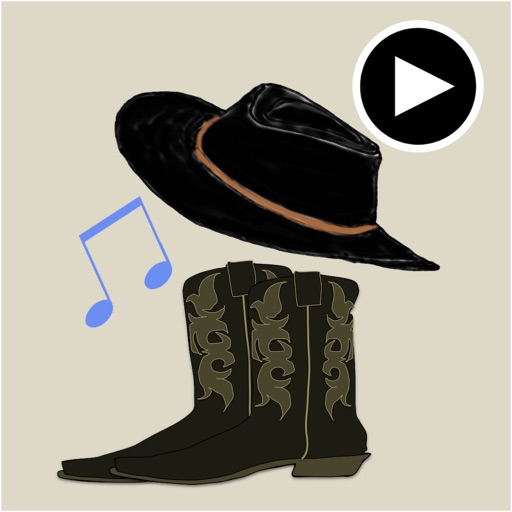 Country Music Stickers iOS App