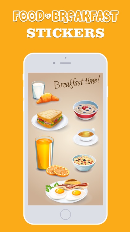 Food and Breakfast Stickers