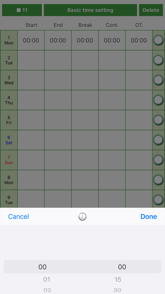 #4. Timesheet Calc Support (iOS) Podle: Tomoyuki Tanaka