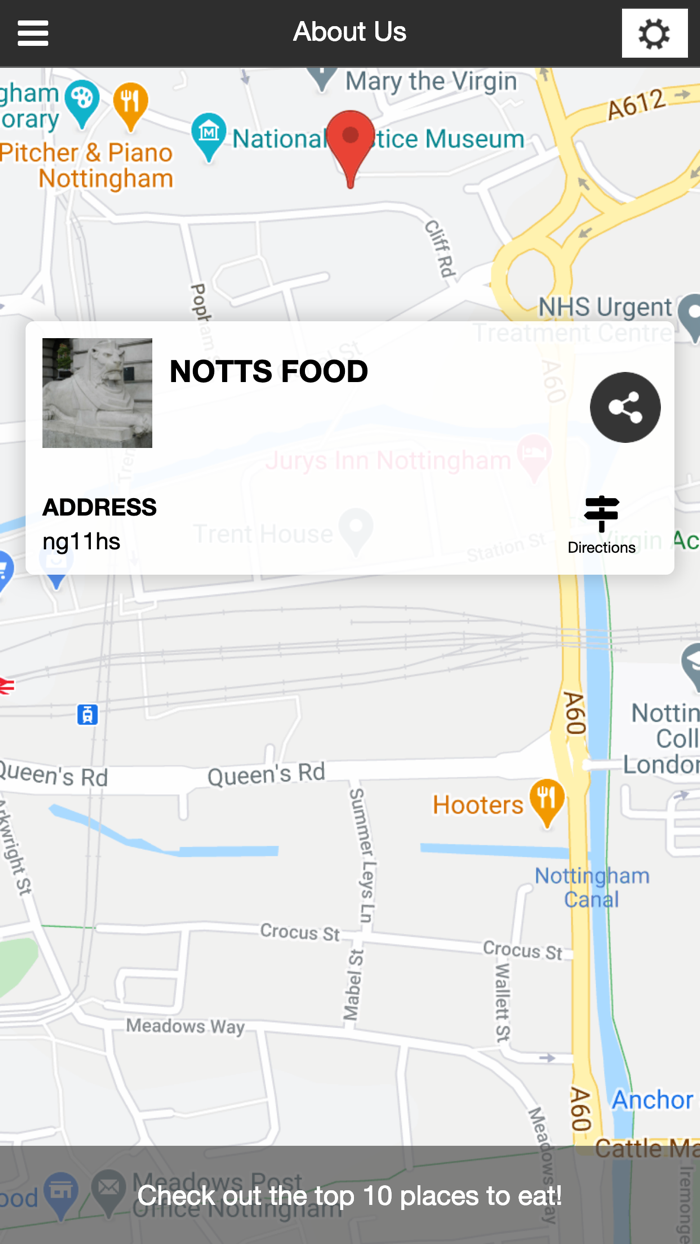 Nottingham Food Directory