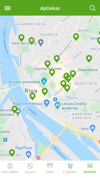 BENU Aptieka Screenshot