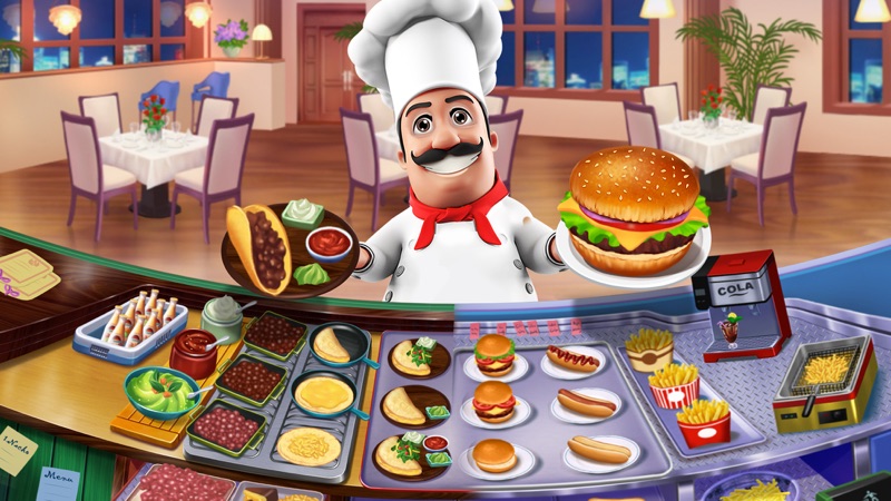 Food Court Hamburger Cooking screenshot 1