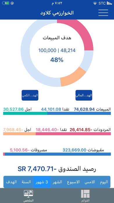 الخوارزمي كلاود Screenshot