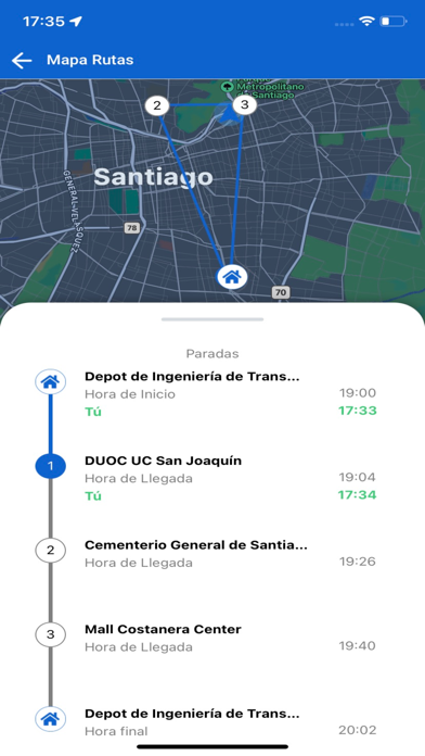 Routing Conductores Screenshot
