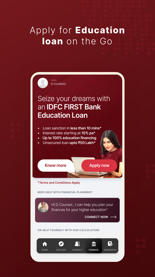 #3. Study Abroad with FIRST UNI (iOS) 由: IDFC FIRST BANK LIMITED