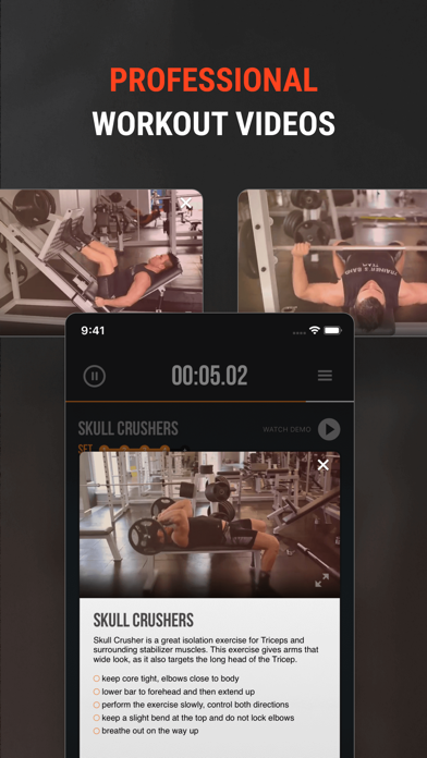 BAU5 #1 Gym Strength Workout Screenshot
