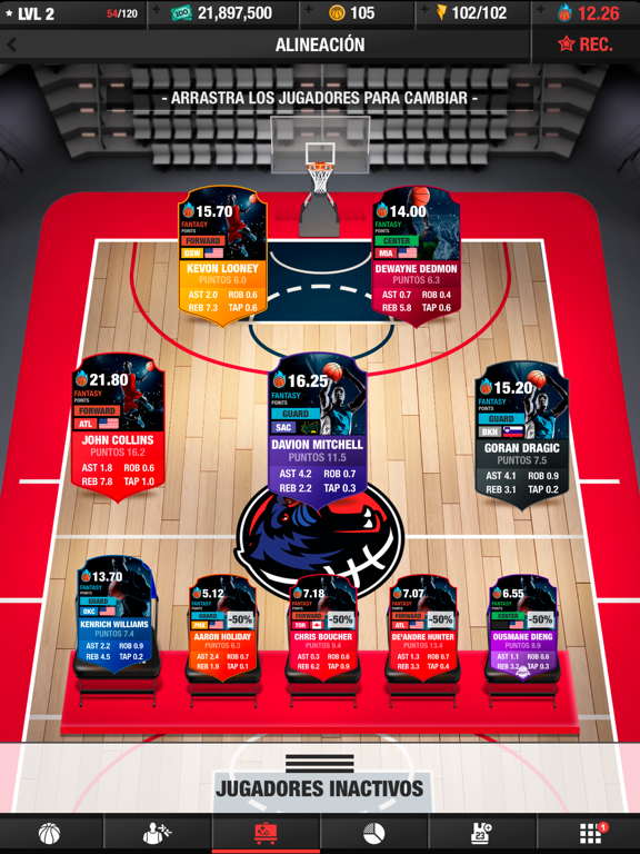 Screenshot #1 for Basketball Fantasy Manager 24