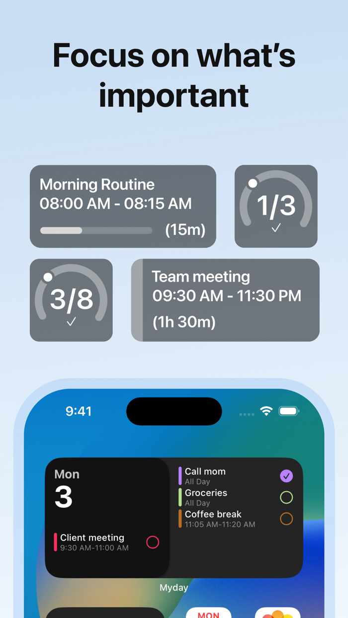 Daily Schedule Planner - Myday