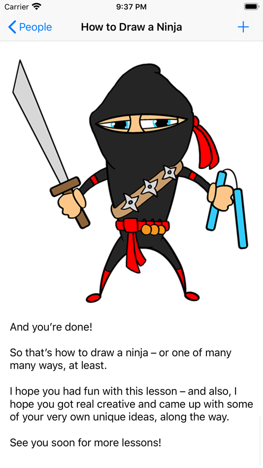 #5. Learn How To Draw Cartoons (iOS) 来自: Vinh Tran