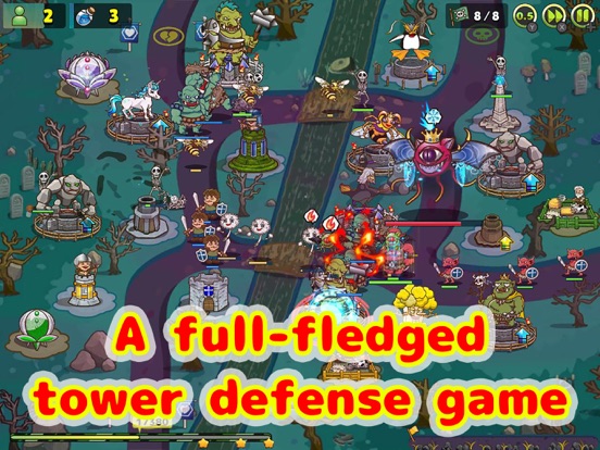 Screenshot #5 pour Luna & Monsters Tower Defense