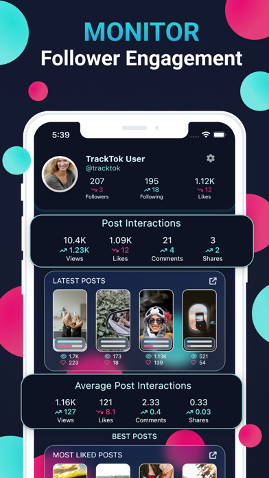 TrackTok: Tik Follower & Likes Screenshot