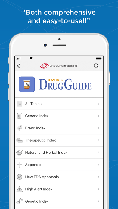 Screenshot #1 pour Davis's Drug Guide - Nursing