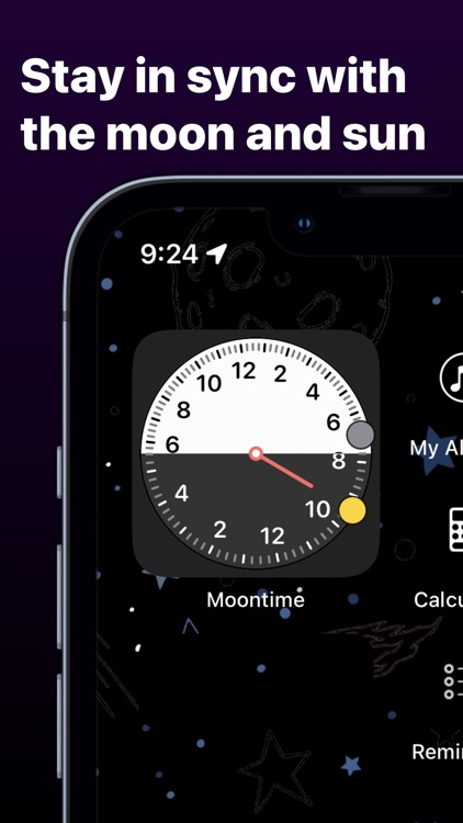 Moontime - Lunar Clock Widget