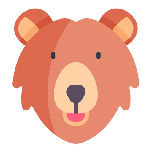 Brown Bear Stickers