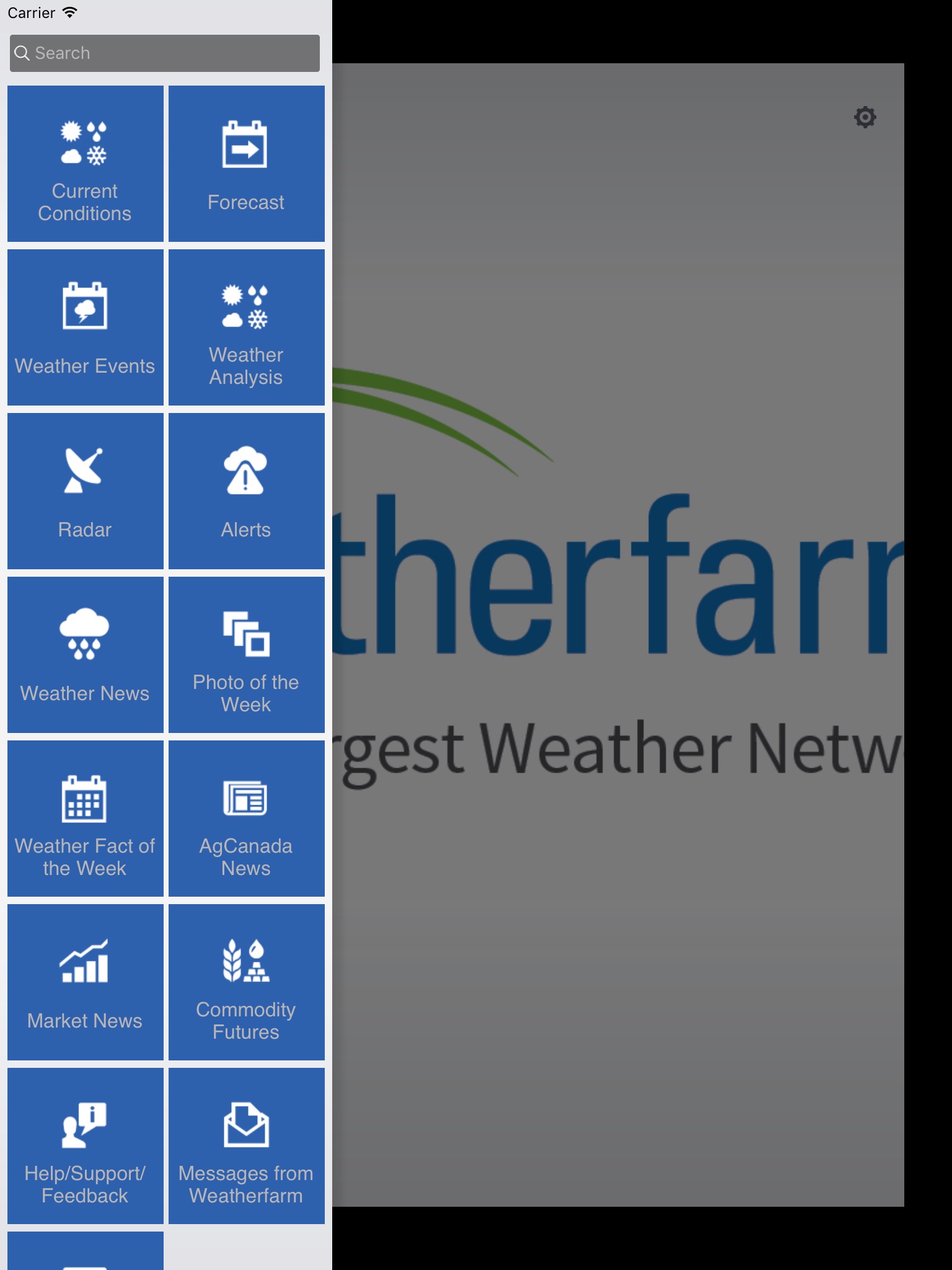 WeatherFarm screenshot 2
