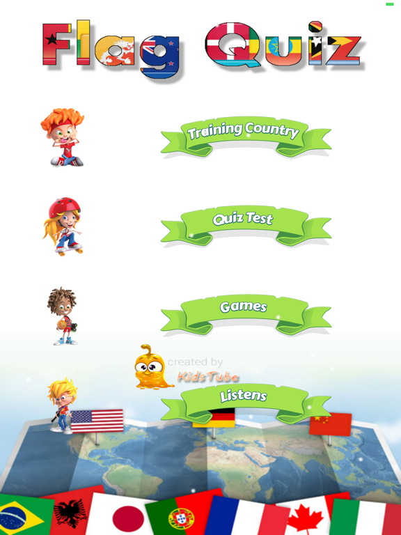 Learn Countries Flags Quizのおすすめ画像1