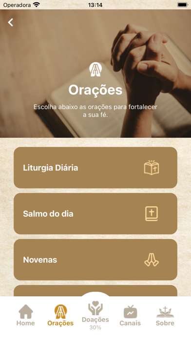 App Evangelizar Screenshot