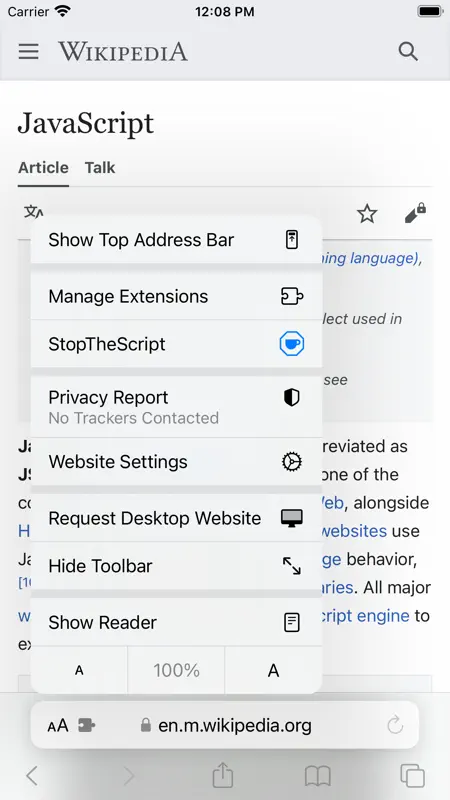 StopTheScript screenshot 6 of 8