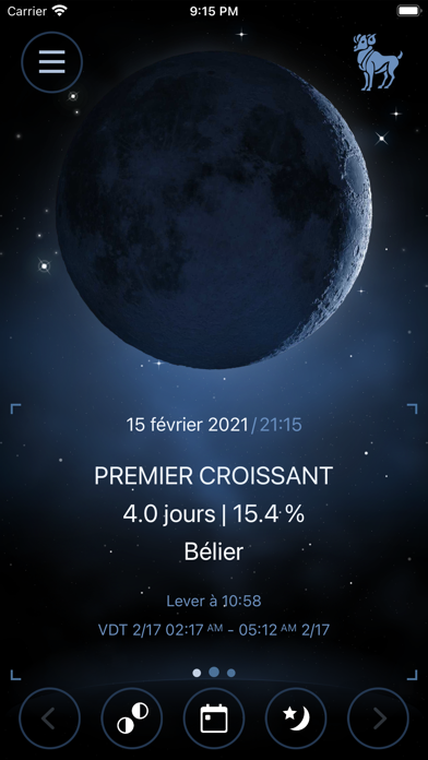 Screenshot #1 pour Deluxe Moon Pro - Lune de Luxe