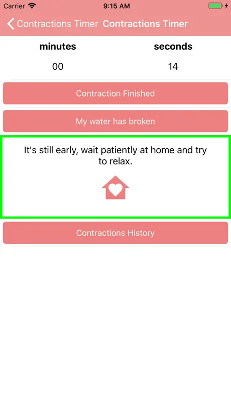 Contraction Timer & Counter