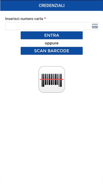 Giugliano Fidelity Card Screenshot