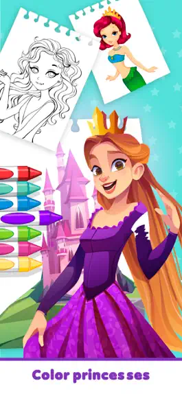 Game screenshot Раскраска принцесса mod apk