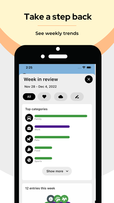 Momentory - Gratitude Journal Screenshot