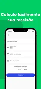Calcular Rescisão Trabalhista screenshot #3 for iPhone