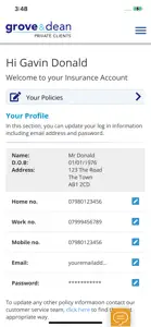 Grove and Dean Insurance screenshot #4 for iPhone