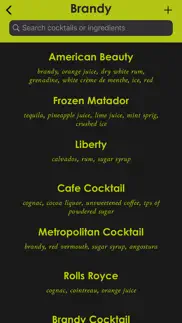 cocktail manual: drink recipes iphone screenshot 2