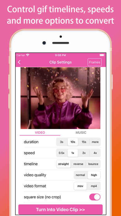 GIFClips - easy gif converter Screenshot