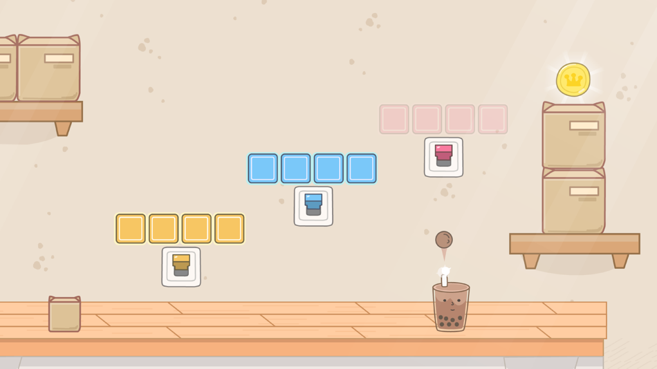 #3. Bubble Tea Puzzle (iOS) 由: 境 饶