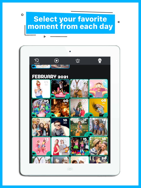 Screenshot #4 pour One Second: Daily Movie Diary
