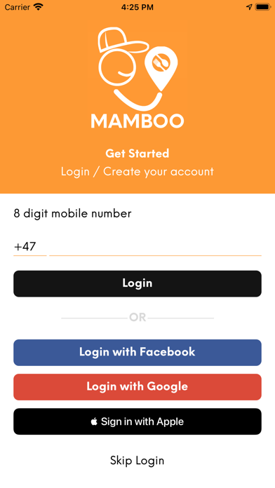 Mamboo: Food delivery Screenshot