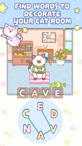 Game screenshot Word Cat - Relaxing Word Game apk