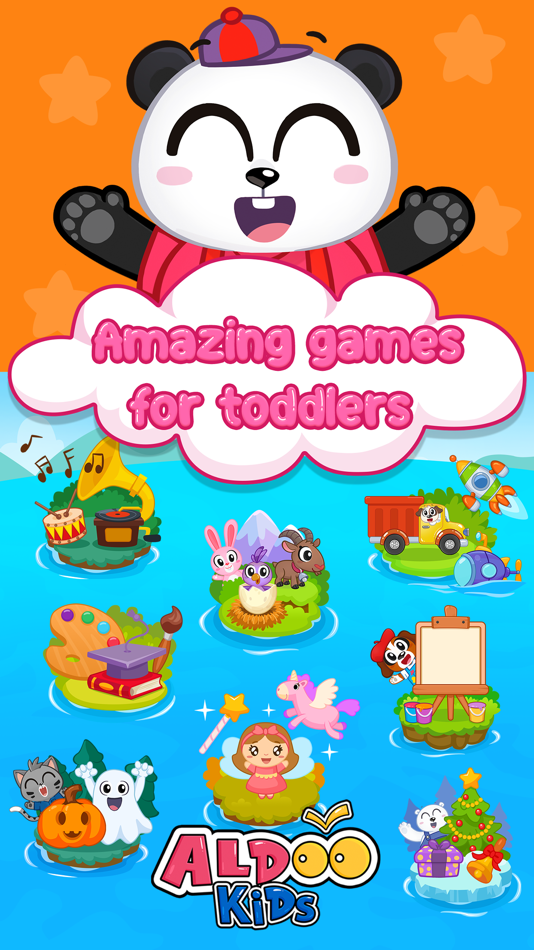 #1. Aldoo Kids - Preschool Games (iOS) By: Aldoo Ltd