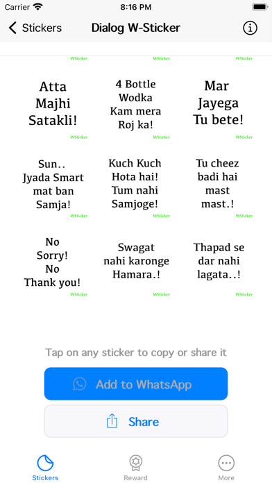 Wsticker for Chat Apps Screenshot