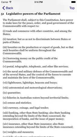 Constitution screenshot 2